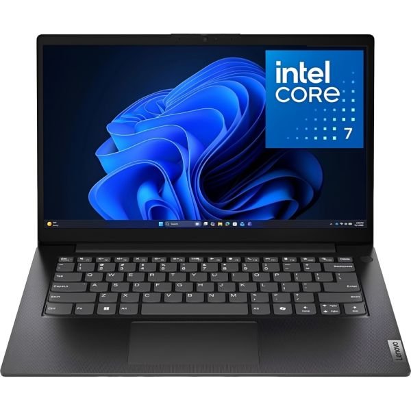 NOTEBOOK LENOVO V14 G5 83HDA06FUS I7-240H 5 2GHZ 8GBD5 512SSD 14  FHD W11 ING BLACK